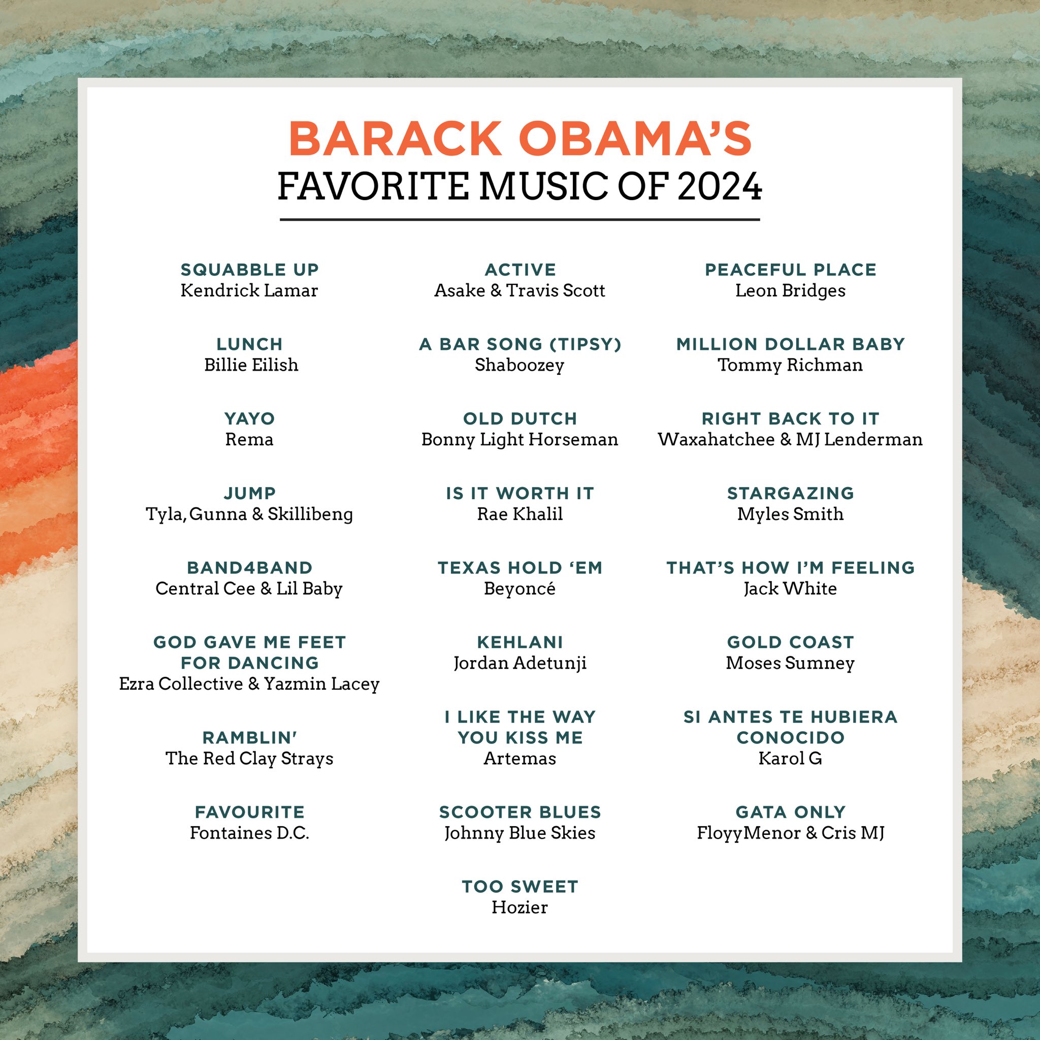 Former US President, Barack Obama