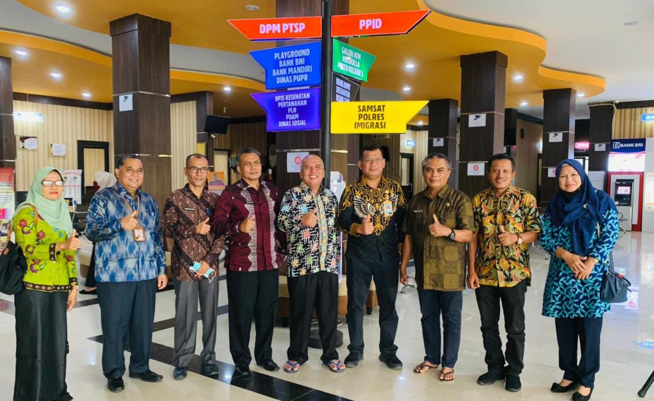 Diskominfo Dharmasraya Belajar MPP Dan SPBE Ke Payakumbuh