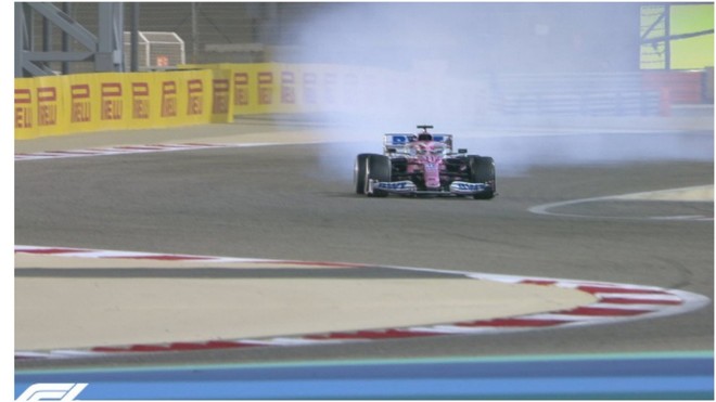 Fórmula 1: Checo Pérez tenía asegurado el podio, pero ¡el auto le falla a dos vueltas del final!