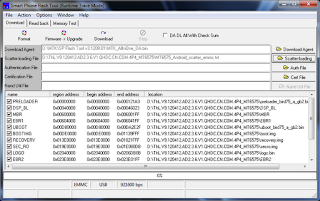 Cara update firmware Vandroid T3i 