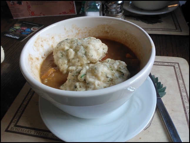 Copper Dragon Stew with Herbie Dumplings.