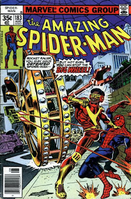 Amazing Spider-Man #183, the Rocket Racer and the Big Wheel