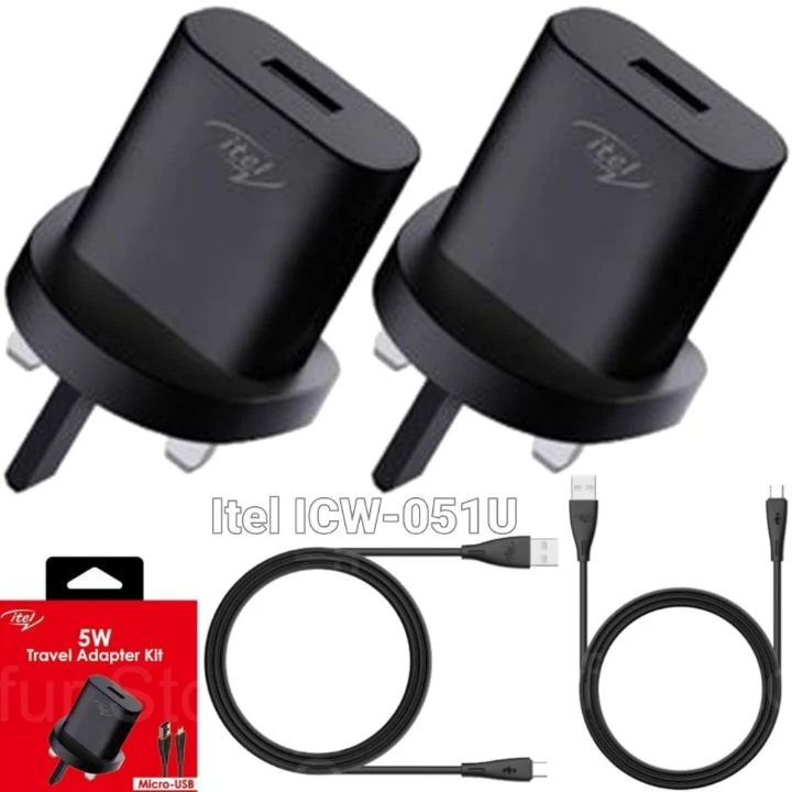 Itel Mobile Adapter: 5W Travel Charger (ICW-051U) with Micro USB Cable for Charging Phones and Other Mobile Devices - Shopping Ideas