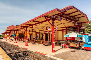 Main station building, Hua Hin railway station