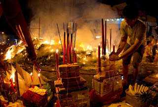 Ofrendas Festival de los fantasmas