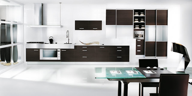 Black White Kitchen Decor