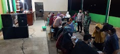  Antusias Warga Tinggi Ikut Vaksinasi Malam Hari di Kecamatan Kesesi Pekalongan