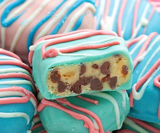 Easter Egg Cookie Dough Truffles 