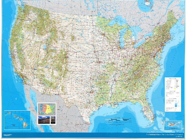 Map On The United States