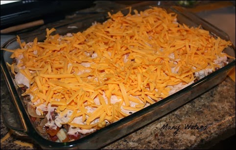 Many Waters Casserole before cooking