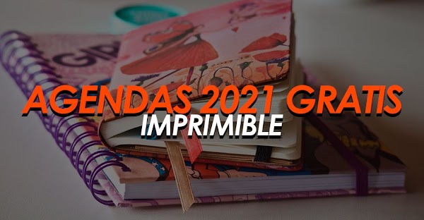 🥇 Agendas 2021 para Imprimir GRATIS【 Planificadores 】