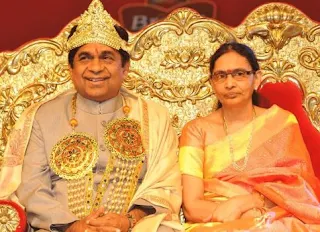 Brahmanandam Family Wife Parents children's Marriage Photos