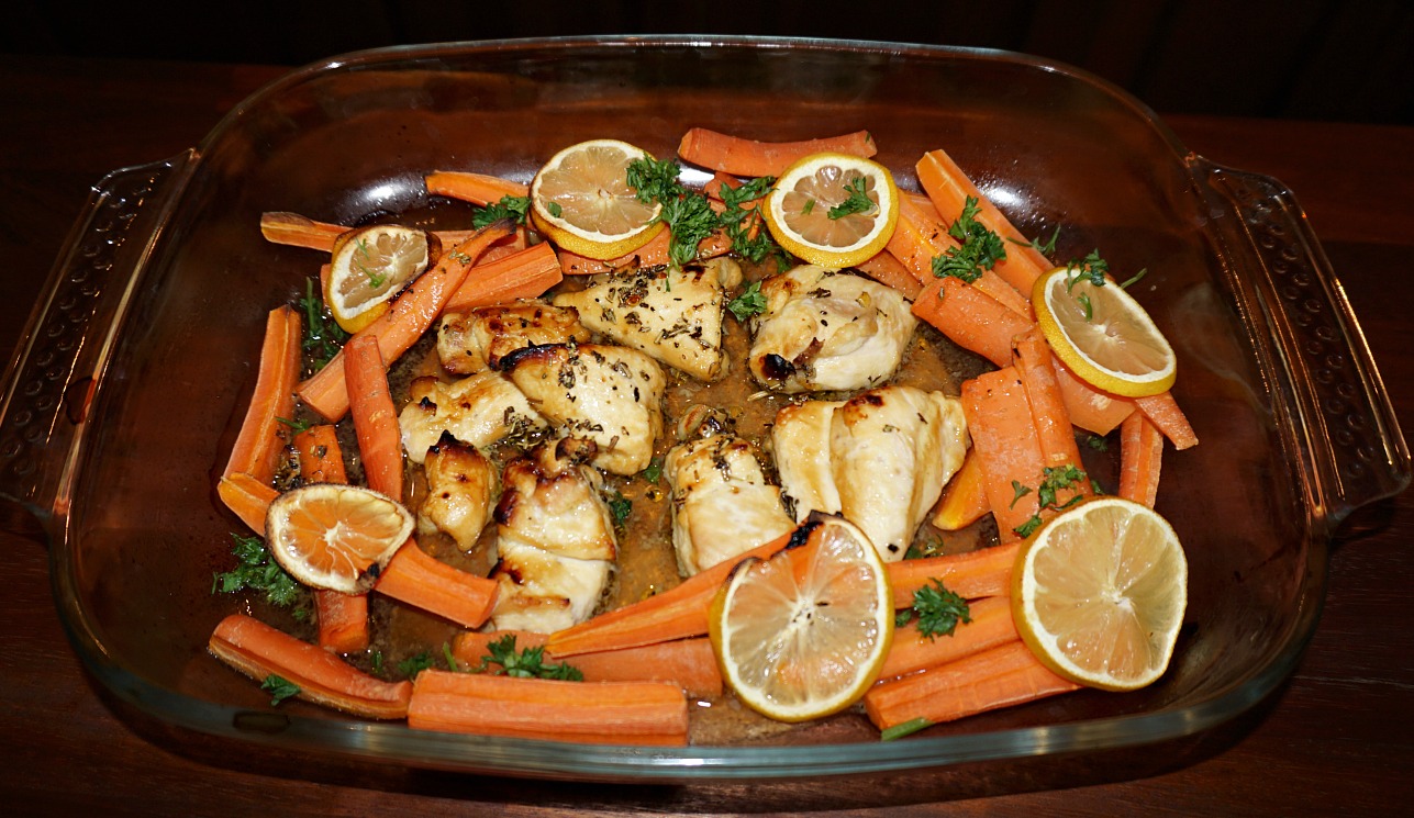 Chicken breast with two lemons