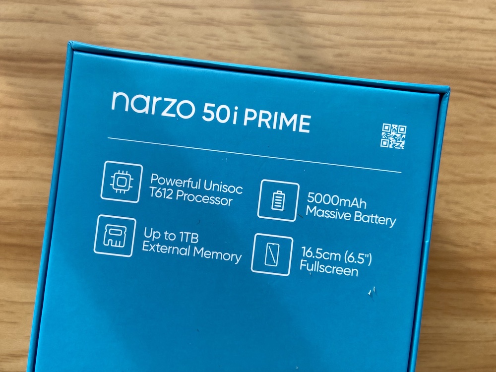 narzo 50i Prime Key Features