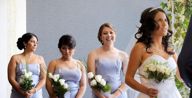 Luz and her bridesmaids