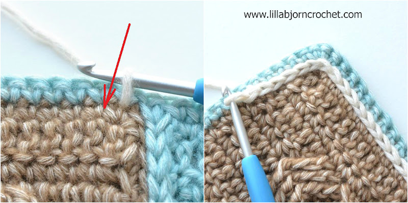 How to make surface slip stitches