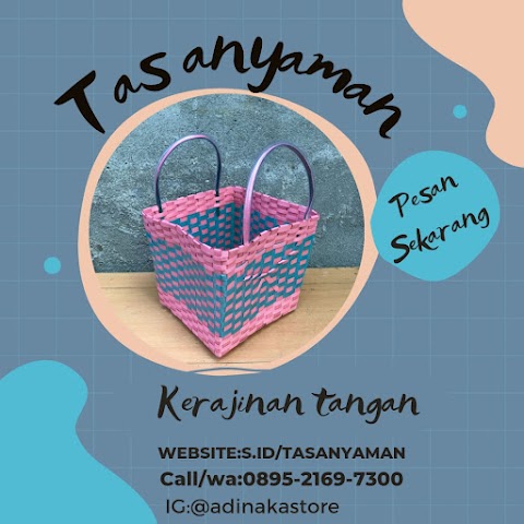 PALING LARIS!! WA 0895-2169-7300, Grosir Tas Anyaman Plastik Kota Tabanan Pengrajin Tas Anyaman Plastik Kota Tabanan