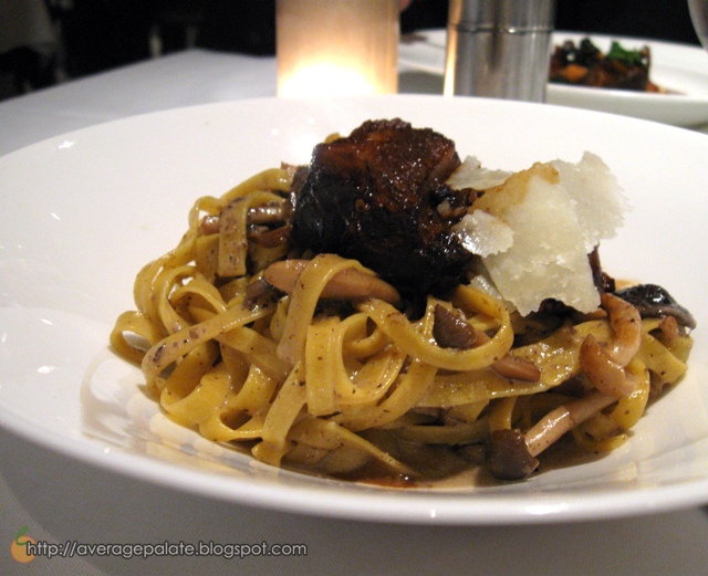 West Restaurant, Dine Out Vancouver 2010, tagliatelle