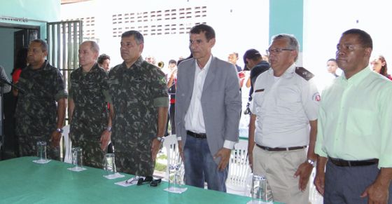 Zé das Virgens participa de cerimônia e saúda o novo delegado do Serviço Militar de Irecê