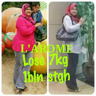 Testimoni L'arome Slimming Serum Pelangsing Ajaib