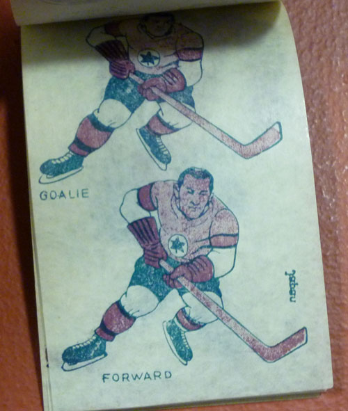 1950s Hockey Tattoo Book