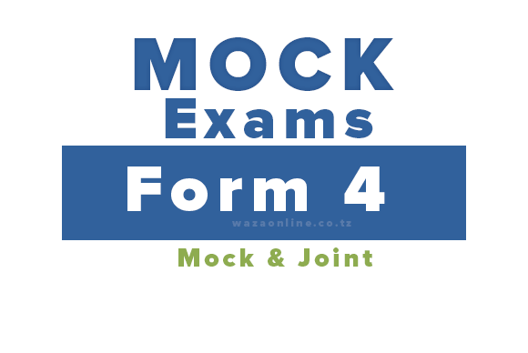  Mock & Pre National Exams Form Four All Regions 2024 - with Marking Schemes