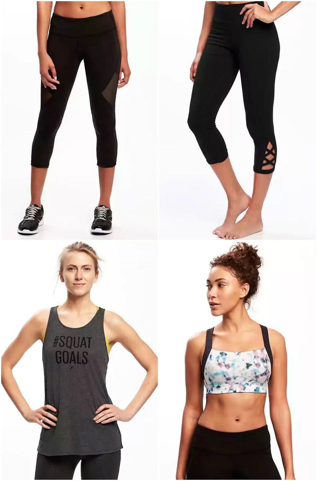 Franish: a quick review of Old Navy active wear items