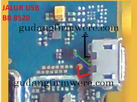 Jalur USB Charger Samsung 8520 ( Trick Jumper )