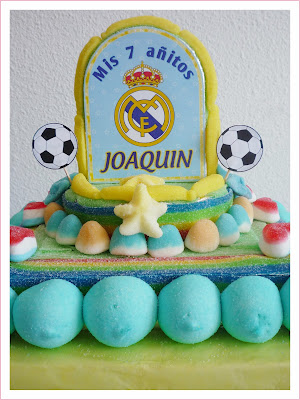 Tarta chuches Real Madrid