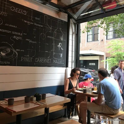 interior at Ruby's restaurant in NYC