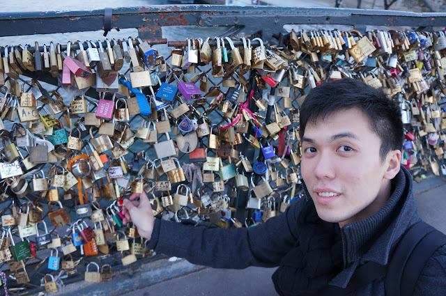 Ms Z's Paris Love Lock Bridge