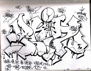 Blackbook graffiti art