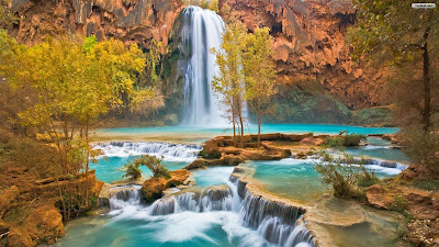 a waterfall,  pondless waterfall,waterfalls,waterfall screensaver,pictures of waterfalls, waterfalls pictures,waterfallwallpaper,