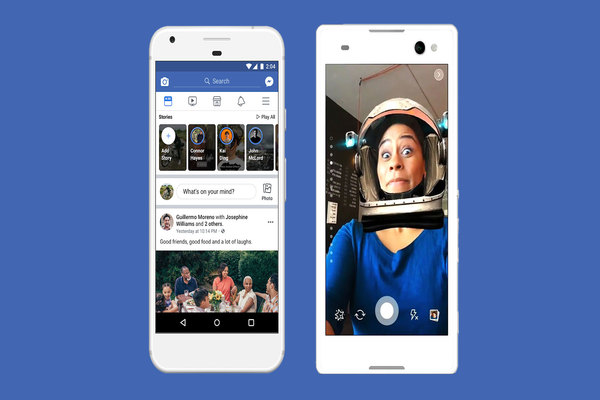 فيسبوك تختبر إضافة جديدة لميزة القصص