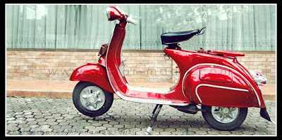 Air Brush Classic Vespa Modification