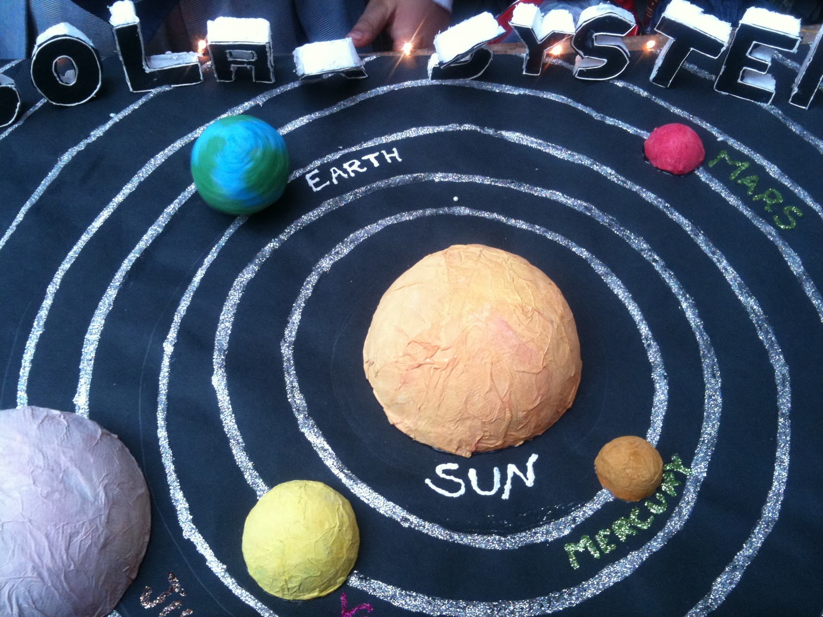 Bbps Bal Bharati Public School Rohini Science  Model  of Solar System by Sukriti 6D