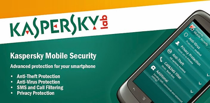 7 Aplikasi Antivirus Android Terbaik Dan Paling Terupdate -  Kaspersky Mobile Scurity