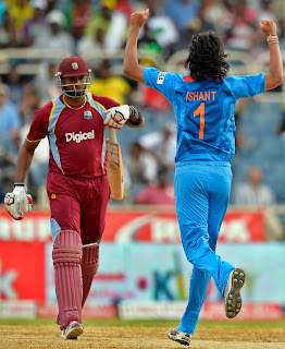 Ishant-Sharma-Kieron-Pollard-West-Indies-vs-India-Tri-Series-2013