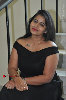 Telugu Actress Swathi Reddy Latest Stills in Black Gown  0070.JPG