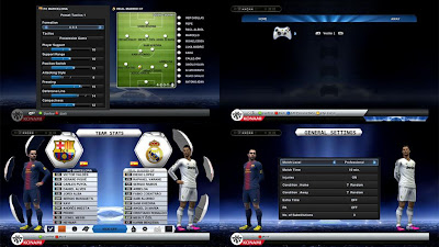 PES 2013 Menu and Graphic Patch by Fatih Kuyucak