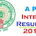 AP Inter 1st & 2nd Year March 2017 Results