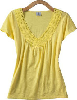 Yellow Short Sleeve Shirt