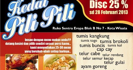 60 Contoh Desain Brosur Makanan ~ Sealkazz Blog