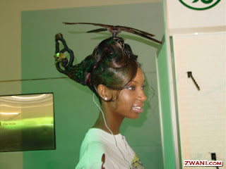 Penteado de helicoptero bem loco...