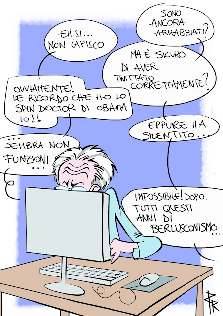 Monti contro twitter