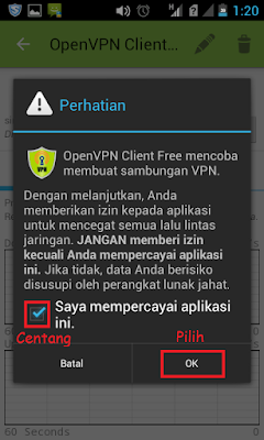 cara menggunakan openvpn android