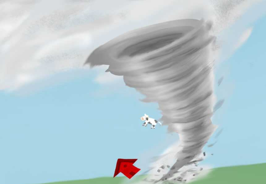 Amanda Wong: Daily Challenge Day 6: Draw a tornado