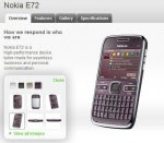 Nokia E72 Purple