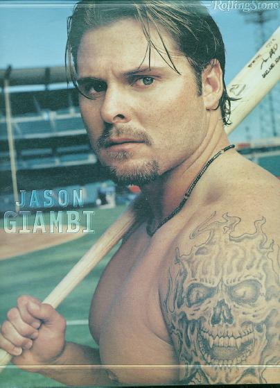 jason giambi steroids. Jason Giambi tattoo design