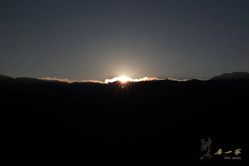 [南投清境夜景] 清境之星民宿~大露臺夜曝銀河星空｜美麗日出(HDMV蟲鳴鳥叫)